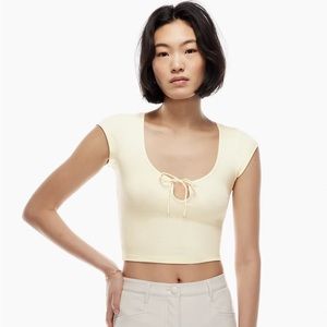 NWT Artizia Wilfred Diary Top Size Large White